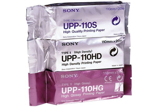 Sony Black & White Ultrasound Film UPP-110HG